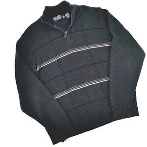 Oscar De La Renta Men's XL Acrylic Cotton Sweater